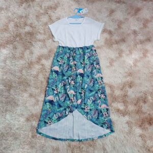 Disney Mickey & Minnie Tropical Flamingo Maxi Dress - Girls Summer Outfit