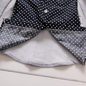 Baby boy formal outfit set toddler boy suit set with blazer polka dot shirt and pants for weddings birthdays and parties