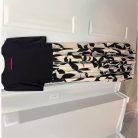 Elegant floral print round neck vacation dress for women with exotic style