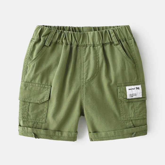 1615103126080.jpg Young boy playing outdoors wearing comfortable boys cotton summer shorts.