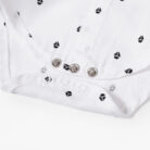 Handsome little boy wearing a stylish boys formal suspender terno set.