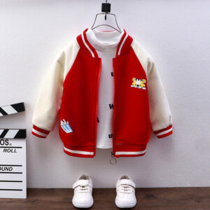 32e2ac92-878c-43f0-bed1-f2f5520d4d2b.jpg Happy child wearing a stylish kids casual cotton jacket with a fun print.