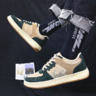 "Men's comfortable lace-up casual sneakers with a thick platform sole." (Note: If the shoe is a specific color, like black or white, add the color into this text, e.g., "Black men's comfortable lace-up...").