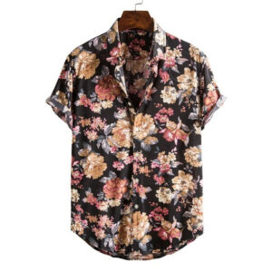 1618312797145.jpg A stylish man wearing a trendy mens casual streetwear shirt for a relaxed everyday look.