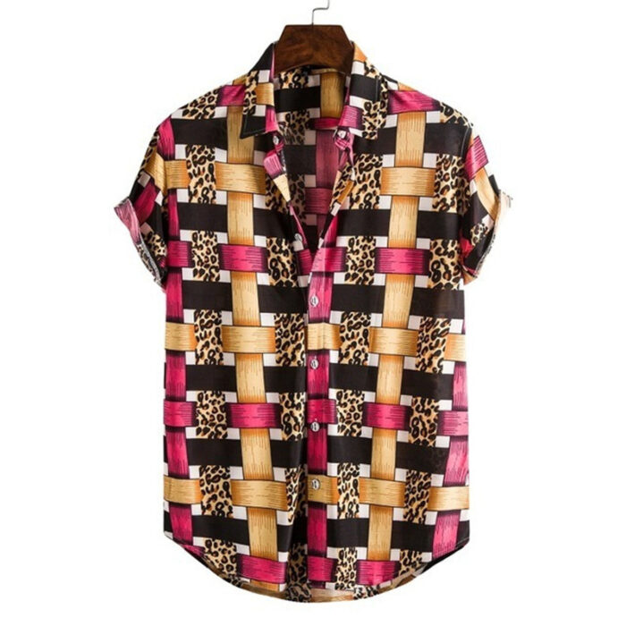1618312797184.jpg A stylish man wearing a trendy mens casual streetwear shirt for a relaxed everyday look.