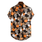 A stylish man wearing a trendy mens casual streetwear shirt for a relaxed everyday look.