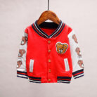 A happy child wearing a comfortable kids lightweight jacket ready for outdoor play.
