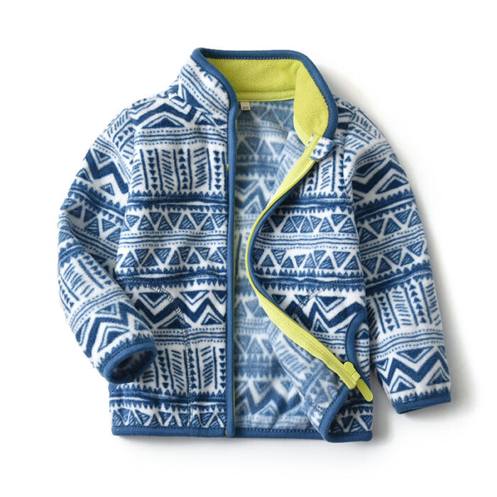 3651797054227.jpg A happy child wearing a comfortable kids lightweight zip up jacket ready for outdoor play.