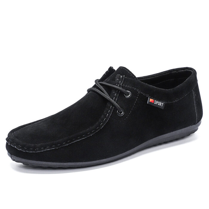651b362e-f6b2-4bd3-9895-c9cbdec16a09.jpg Stylish mens slip on loafer shoes with a premium suede finish.