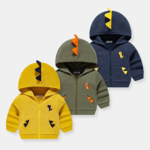 Cute child wearing a stylish kids casual pullover hoodie.