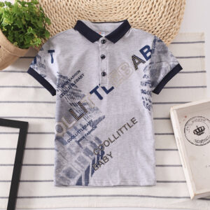 754dde1f-b65c-4f95-8449-8f3cb624a8fd.jpg A handsome little boy wearing a breathable boys cotton polo shirt ph for a family weekend outing.