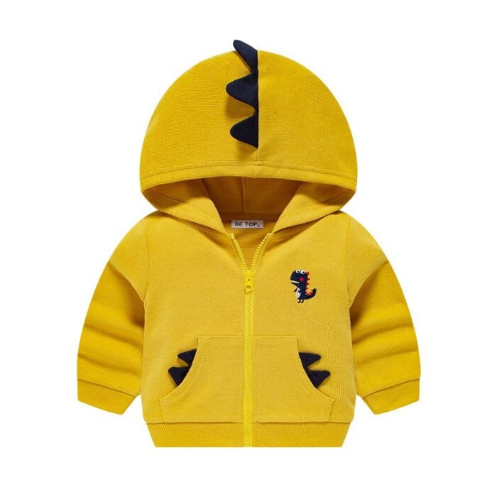 Cute child wearing a stylish kids casual pullover hoodie.