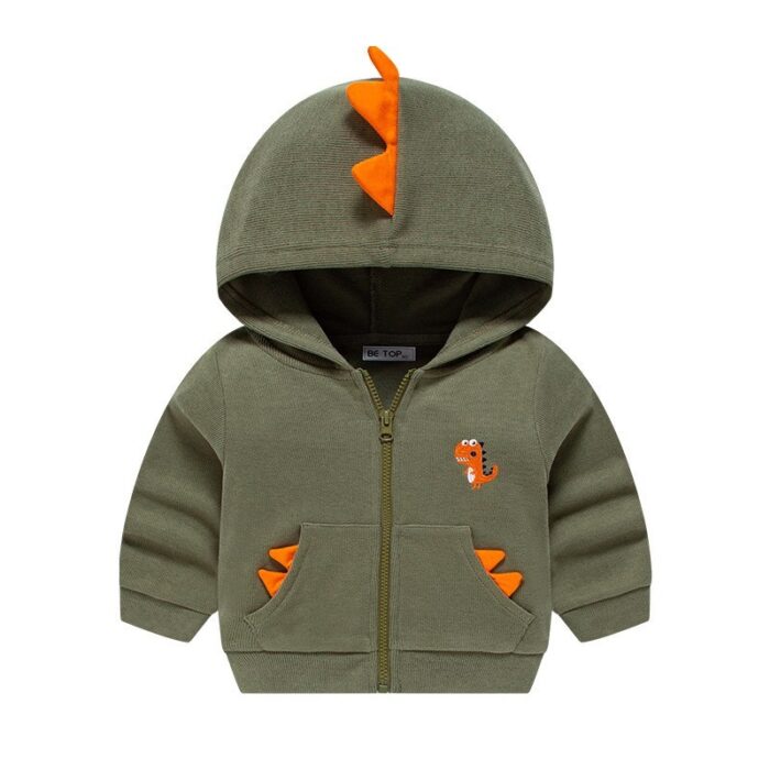 Cute child wearing a stylish kids casual pullover hoodie.